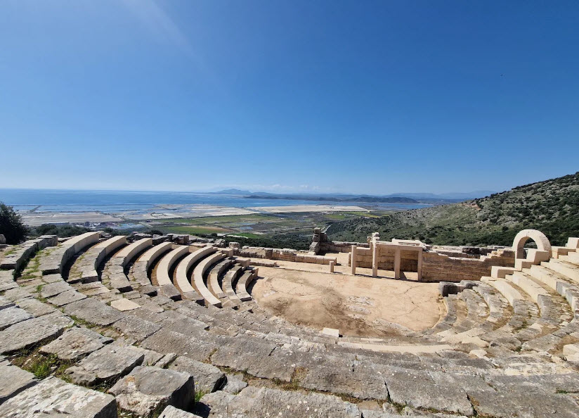 Ancient Theatre of Plevrona, Greece